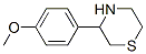 3-(4-甲氧基苯基)硫代嗎啉結(jié)構(gòu)式_887344-27-6結(jié)構(gòu)式