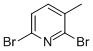 2,6-Dibromo-3-picolineStructure,887571-15-5Structure 2,6-Dibromo-3-picoline Structure,887571-15-5Structure