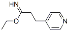 3-Pyridin-4-yl-propionimidic acid ethyl esterStructure,887579-13-7Structure 3-Pyridin-4-yl-propionimidic acid ethyl ester Structure,887579-13-7Structure