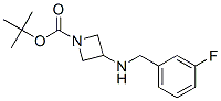 3-(3-氟芐氨基)-氮雜啶-1-羧酸叔丁酯結(jié)構(gòu)式_887580-20-3結(jié)構(gòu)式