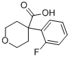 4-(2-Fluoro-phenyl)-tetrahydro-pyran-4-carboxylic acidStructure,889939-77-9Structure 4-(2-Fluoro-phenyl)-tetrahydro-pyran-4-carboxylic acid Structure,889939-77-9Structure