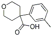 Tetrahydro-4-(3-methylphenyl)-2h-pyran-4-carboxylic acidStructure,889940-10-7Structure Tetrahydro-4-(3-methylphenyl)-2h-pyran-4-carboxylic acid Structure,889940-10-7Structure