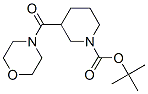 Tert-butyl 3-(morpholine-4-carbonyl)piperidine-1-carboxylateStructure,889942-56-7Structure Tert-butyl 3-(morpholine-4-carbonyl)piperidine-1-carboxylate Structure,889942-56-7Structure