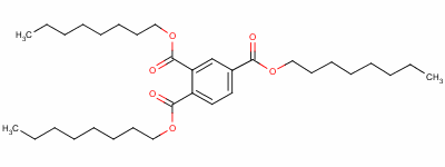 Trioctyl trimellitate Structure,89-04-3Structure