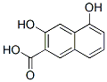 1,7-Dihydroxy-6-naphthalenecarboxylic acid Structure,89-35-0Structure