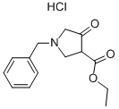 1-Benzyl-4-oxo-3-pyrrolidinecarboxylic acid ethyl ester hydrochlorideStructure,891-72-5Structure 1-Benzyl-4-oxo-3-pyrrolidinecarboxylic acid ethyl ester hydrochloride Structure,891-72-5Structure