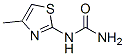 Urea, (4-methyl-2-thiazolyl)- (7ci)Structure,89179-76-0Structure Urea, (4-methyl-2-thiazolyl)- (7ci) Structure,89179-76-0Structure