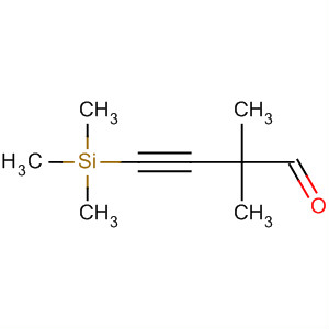 2,2-Dimethyl-4-(trimethylsilyl)-3-butynalStructure,89267-74-3Structure 2,2-Dimethyl-4-(trimethylsilyl)-3-butynal Structure,89267-74-3Structure