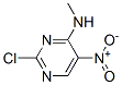 4-Pyrimidinamine, 2-chloro-N-methyl-5-nitro-Structure,89283-49-8Structure 4-Pyrimidinamine, 2-chloro-N-methyl-5-nitro- Structure,89283-49-8Structure