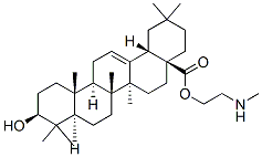 齊墩果酸甲胺基乙酯結(jié)構(gòu)式_892869-49-7結(jié)構(gòu)式