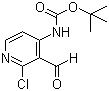 N-(2-chloro-3-formyl-4-pyridinyl)carbamic acid 1,1-dimethylethyl esterStructure,893423-62-6Structure N-(2-chloro-3-formyl-4-pyridinyl)carbamic acid 1,1-dimethylethyl ester Structure,893423-62-6Structure