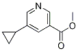 5-環(huán)丙基煙酸甲酯結(jié)構(gòu)式_893740-24-4結(jié)構(gòu)式