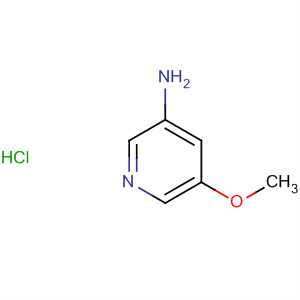 5-甲氧基-吡啶-3-胺鹽酸鹽結構式_896160-77-3結構式