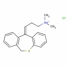 鹽酸度硫平結構式_897-15-4結構式