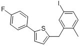 2-(4-Fluorophenyl)-5-[(5-iodo-2-methylphenyl)methyl]thiophene Structure,898566-17-1Structure