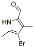 4-Bromo-3,5-dimethyl-1H-pyrrole-2-carbaldehyde Structure,89909-51-3Structure
