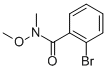 2-Bromo-n-methoxy-n-methylbenzamideStructure,899425-05-9Structure 2-Bromo-n-methoxy-n-methylbenzamide Structure,899425-05-9Structure