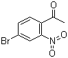 Ethanone, 1-(4-bromo-2-nitrophenyl)-Structure,90004-94-7Structure Ethanone, 1-(4-bromo-2-nitrophenyl)- Structure,90004-94-7Structure