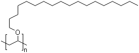 Poly(vinyl stearyl ether)Structure,9003-96-7Structure Poly(vinyl stearyl ether) Structure,9003-96-7Structure