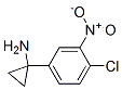 Cyclopropanamine, 1-(4-chloro-3-nitrophenyl)-Structure,900505-08-0Structure Cyclopropanamine, 1-(4-chloro-3-nitrophenyl)- Structure,900505-08-0Structure