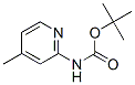 Carbamic acid, N-(4-methyl-2-pyridinyl)-, 1,1-dimethylethyl esterStructure,90101-20-5Structure Carbamic acid, N-(4-methyl-2-pyridinyl)-, 1,1-dimethylethyl ester Structure,90101-20-5Structure
