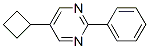 Pyrimidine, 5-cyclobutyl-2-phenyl- (9ci)Structure,90253-40-0Structure Pyrimidine, 5-cyclobutyl-2-phenyl- (9ci) Structure,90253-40-0Structure