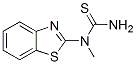 Urea, 1-(2-benzothiazolyl)-1-methyl-2-thio- (7ci)Structure,90349-90-9Structure Urea, 1-(2-benzothiazolyl)-1-methyl-2-thio- (7ci) Structure,90349-90-9Structure