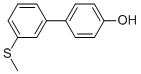 3-(甲基硫代)-1,1-聯(lián)苯-4-醇結(jié)構(gòu)式_904086-06-2結(jié)構(gòu)式
