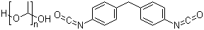 Polypropylene polyol diphenylmethanediisocyanate prepolymer Structure,9048-57-1Structure