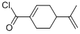 1-Cyclohexene-1-carbonyl chloride, 4-(1-methylethenyl)- (9ci)Structure,90554-83-9Structure 1-Cyclohexene-1-carbonyl chloride, 4-(1-methylethenyl)- (9ci) Structure,90554-83-9Structure