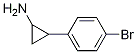 2-(4-Bromophenyl)cyclopropanamineStructure,90561-75-4Structure 2-(4-Bromophenyl)cyclopropanamine Structure,90561-75-4Structure