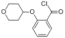 2-(Tetrahydropyran-4-yloxy)benzoyl chlorideStructure,906352-68-9Structure 2-(Tetrahydropyran-4-yloxy)benzoyl chloride Structure,906352-68-9Structure
