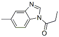 1H-benzimidazole, 5-methyl-1-(1-oxopropyl)- (9ci)Structure,906755-62-2Structure 1H-benzimidazole, 5-methyl-1-(1-oxopropyl)- (9ci) Structure,906755-62-2Structure