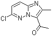 1-(6-Chloro-2-methylimidazo[1,2-b]pyridazin-3-yl)-ethanone Structure,90734-73-9Structure