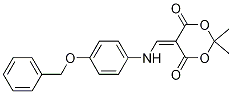 5-(((4-(Benzyloxy)phenyl)amino)methylene)-2,2-dimethyl-1,3-dioxane-4,6-dioneStructure,909345-56-8Structure 5-(((4-(Benzyloxy)phenyl)amino)methylene)-2,2-dimethyl-1,3-dioxane-4,6-dione Structure,909345-56-8Structure