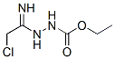 Hydrazinecarboxylic acid, 2-(2-chloro-1-iminoethyl)-, ethyl ester (9ci)Structure,909784-69-6Structure Hydrazinecarboxylic acid, 2-(2-chloro-1-iminoethyl)-, ethyl ester (9ci) Structure,909784-69-6Structure