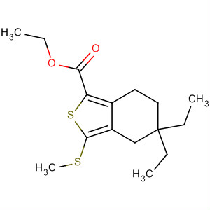 5,5-二乙基-3-甲基磺酰基-4,5,6,7-四氫-苯并[c]噻吩-1-羧酸乙酯結(jié)構(gòu)式_910635-55-1結(jié)構(gòu)式