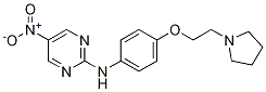 5-Nitro-n-(4-(2-(pyrrolidin-1-yl)ethoxy)phenyl)pyrimidin-2-amineStructure,910904-64-2Structure 5-Nitro-n-(4-(2-(pyrrolidin-1-yl)ethoxy)phenyl)pyrimidin-2-amine Structure,910904-64-2Structure