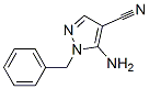5-Amino-1-benzyl-1H-pyrazole-4-carbonitrileStructure,91091-13-3Structure 5-Amino-1-benzyl-1H-pyrazole-4-carbonitrile Structure,91091-13-3Structure