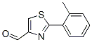 2-O-tolyl-thiazole-4-carbaldehydeStructure,91137-12-1Structure 2-O-tolyl-thiazole-4-carbaldehyde Structure,91137-12-1Structure