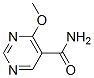 5-Pyrimidinecarboxamide, 4-methoxy-Structure,911461-30-8Structure 5-Pyrimidinecarboxamide, 4-methoxy- Structure,911461-30-8Structure