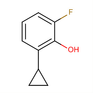 Phenol, 2-cyclopropyl-6-fluoro-Structure,911817-90-8Structure Phenol, 2-cyclopropyl-6-fluoro- Structure,911817-90-8Structure