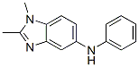 1H-benzimidazol-5-amine, 1,2-dimethyl-n-phenyl-Structure,912764-10-4Structure 1H-benzimidazol-5-amine, 1,2-dimethyl-n-phenyl- Structure,912764-10-4Structure