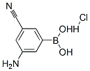 3-Amino-5-cyanobenzeneboronic acid hydrochloride Structure,913835-26-4Structure
