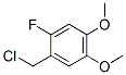 4,5-Dimethoxy-2-fluorobenzyl chlorideStructure,91407-48-6Structure 4,5-Dimethoxy-2-fluorobenzyl chloride Structure,91407-48-6Structure