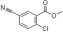 2-氯-5-氰基苯甲酸甲酯結(jié)構(gòu)式_914106-36-8結(jié)構(gòu)式