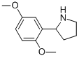 2-(2,5-Dimethoxyphenyl)pyrrolidineStructure,91564-44-2Structure 2-(2,5-Dimethoxyphenyl)pyrrolidine Structure,91564-44-2Structure