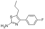 4-(4-氟苯)-5-丙基-1,3-三唑-2-胺結(jié)構(gòu)式_915923-78-3結(jié)構(gòu)式