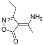 5(4H)-isoxazolone, 4-(1-aminoethylidene)-3-ethyl-Structure,916612-52-7Structure 5(4H)-isoxazolone, 4-(1-aminoethylidene)-3-ethyl- Structure,916612-52-7Structure