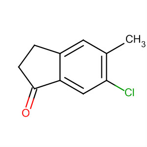 6-Chloro-5-methyl-2,3-dihydroinden-1-one Structure,919078-00-5Structure